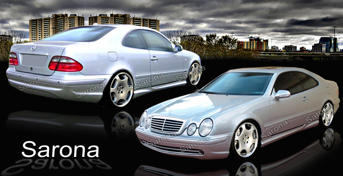 Custom AMG Style  Coupe & Convertible Body Kit (1998 - 2002) - $1290.00 (Manufacturer Sarona, Part #MB-024-KT)